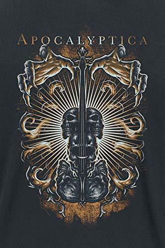 Apocalyptica Logo - Amazon.com: Apocalyptica T Shirt Symphony of Destruction Band Logo ...