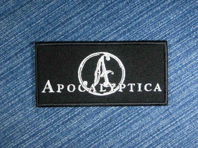 Apocalyptica Logo - Apocalyptica embroidered patch. High quality patches for fans Black Metal,  Gothic metal, Dungeon Synth and Dark Ambient music.