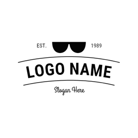 Glasses Logo - Free Sunglasses Logo Designs. DesignEvo Logo Maker
