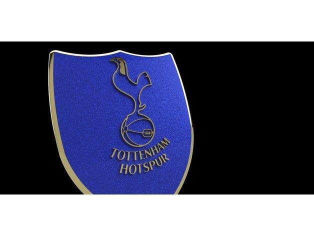 Tottenhsm Logo - Tottenham logo by Bancovince - Thingiverse