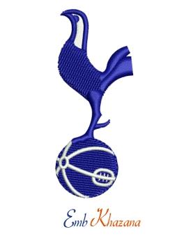 Tottenhsm Logo - Tottenham hotspur logo embroidery design
