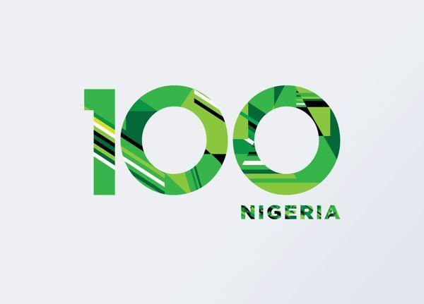 100 Logo - Nigeria Centenary Logo Redesign by O. Ashiwel Ochui