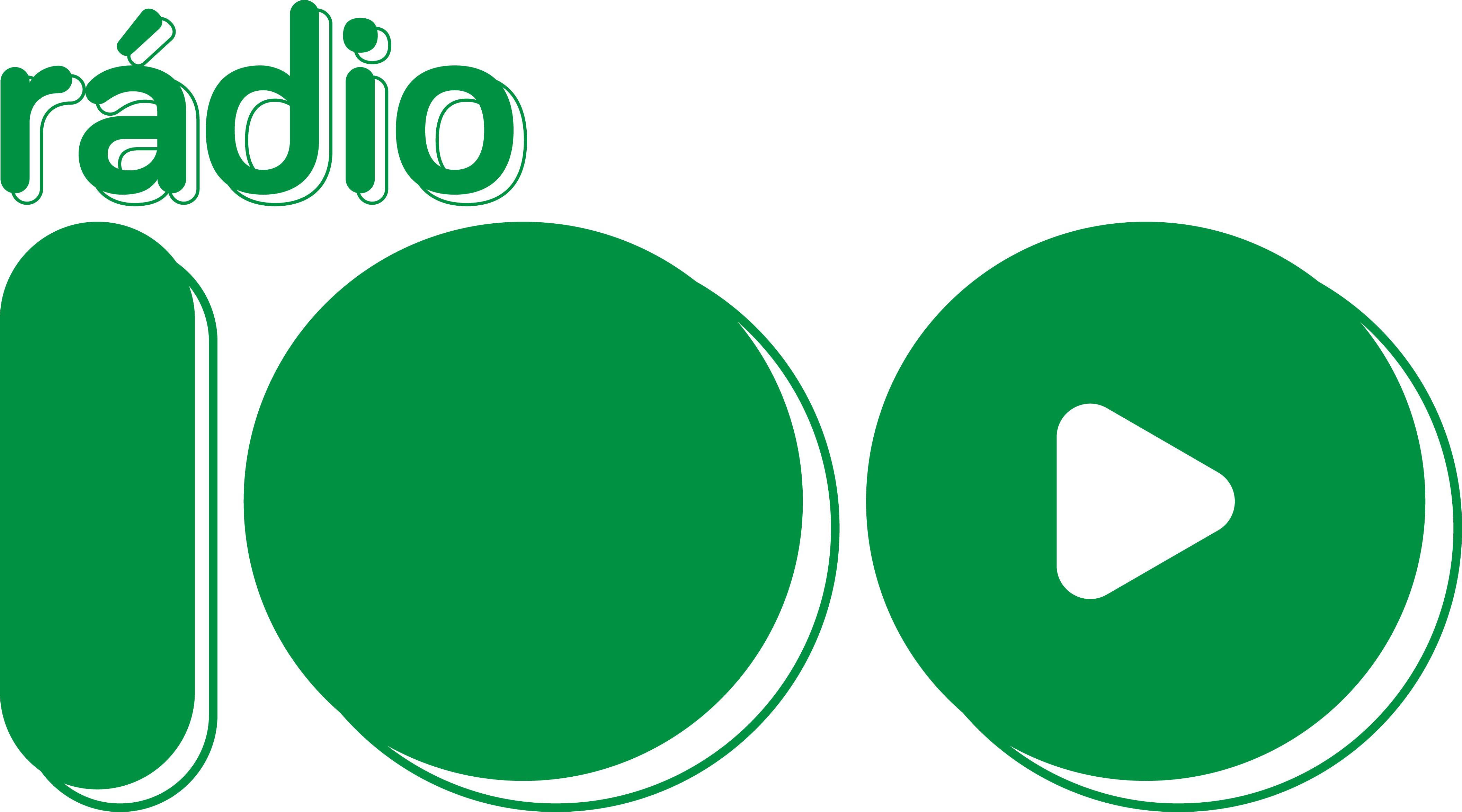 100 Logo - Rádio 100 logo 2018.png
