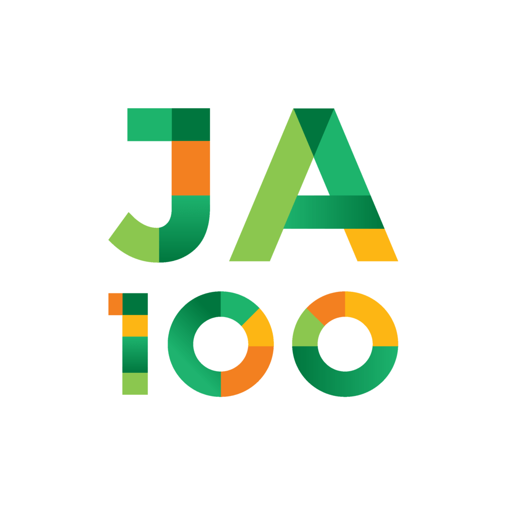100 Logo - JA Media Center