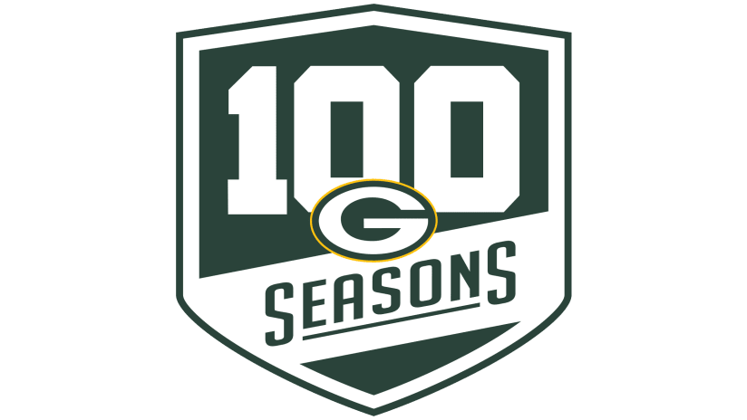 100 Logo - Packers 100 Seasons. Green Bay Packers