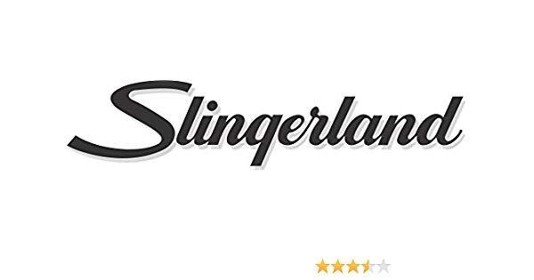 Drum Logo - Slingerland Bass Drum Decal - Black