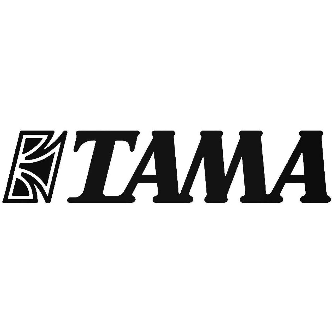 Drum Logo - Tama Drums Logo Vinyl Decal Sticker