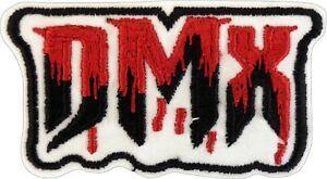 DMX Logo - Details about 19338 DMX Red & Black Logo Rap Music Earl Simmons Embroidered  Iron On Patch New