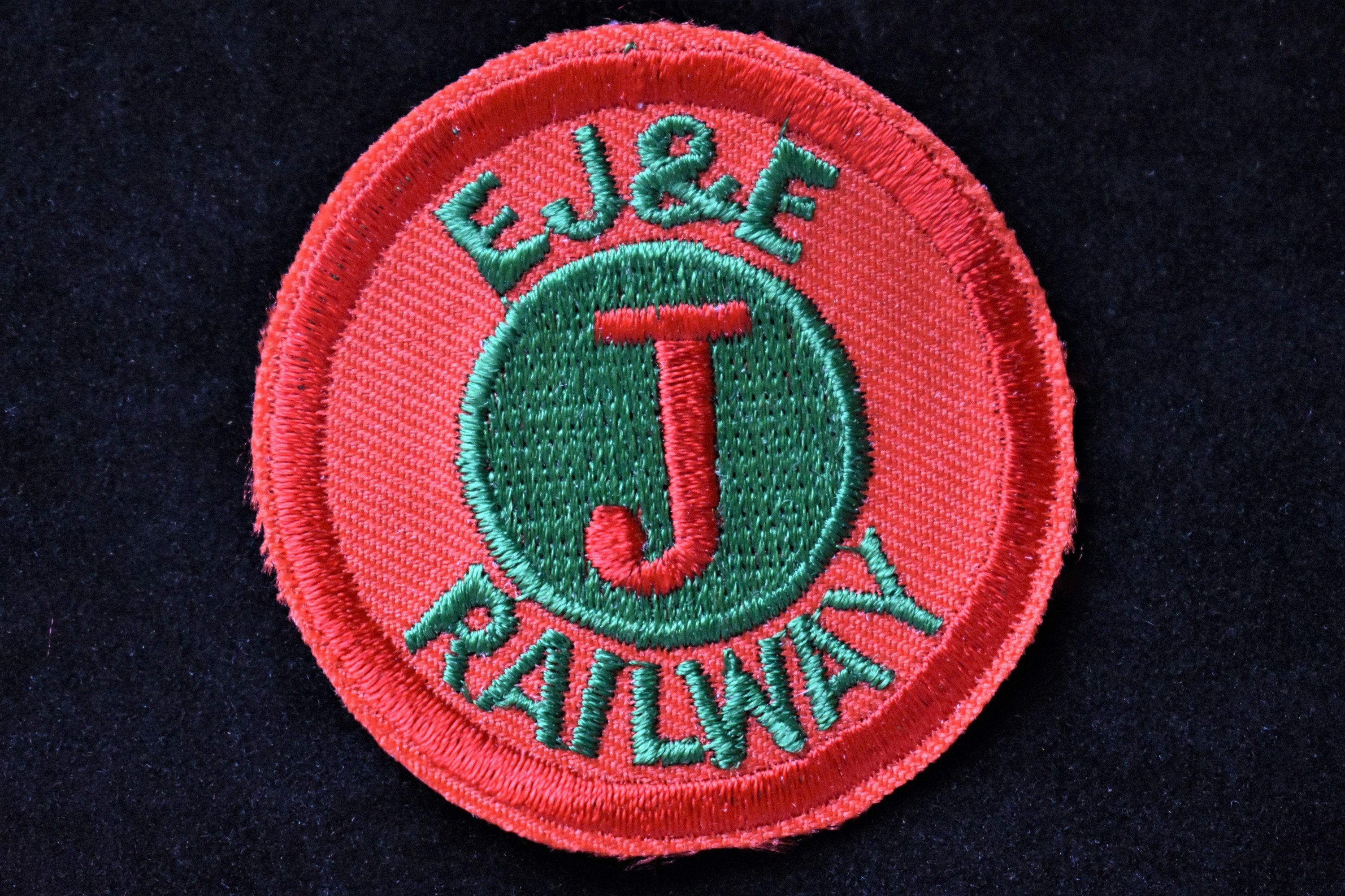 Ej&E Logo - Railroad Sew On LMH Hat Coat Shirt Patch Elgin Joliet and Eastern ...