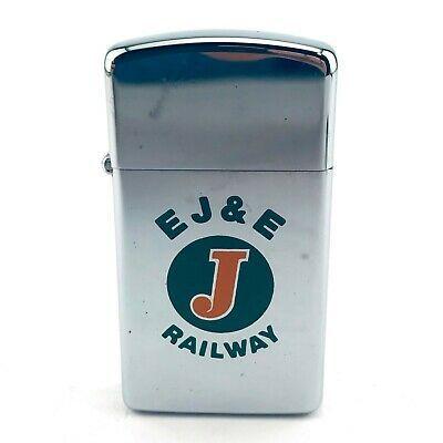 Ej&E Logo - Vintage Zippo Slim EJ&E Railway Elgin Joliet Eastern Advertising Lighter  1977 | eBay