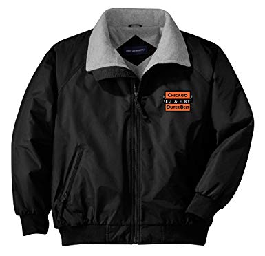 Ej&E Logo - Amazon.com: Elgin Joliet and Eastern Railway Embroidered Jacket [95 ...