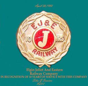 Ej&E Logo - The Bygone Years Of Gary Indiana - Sconiers