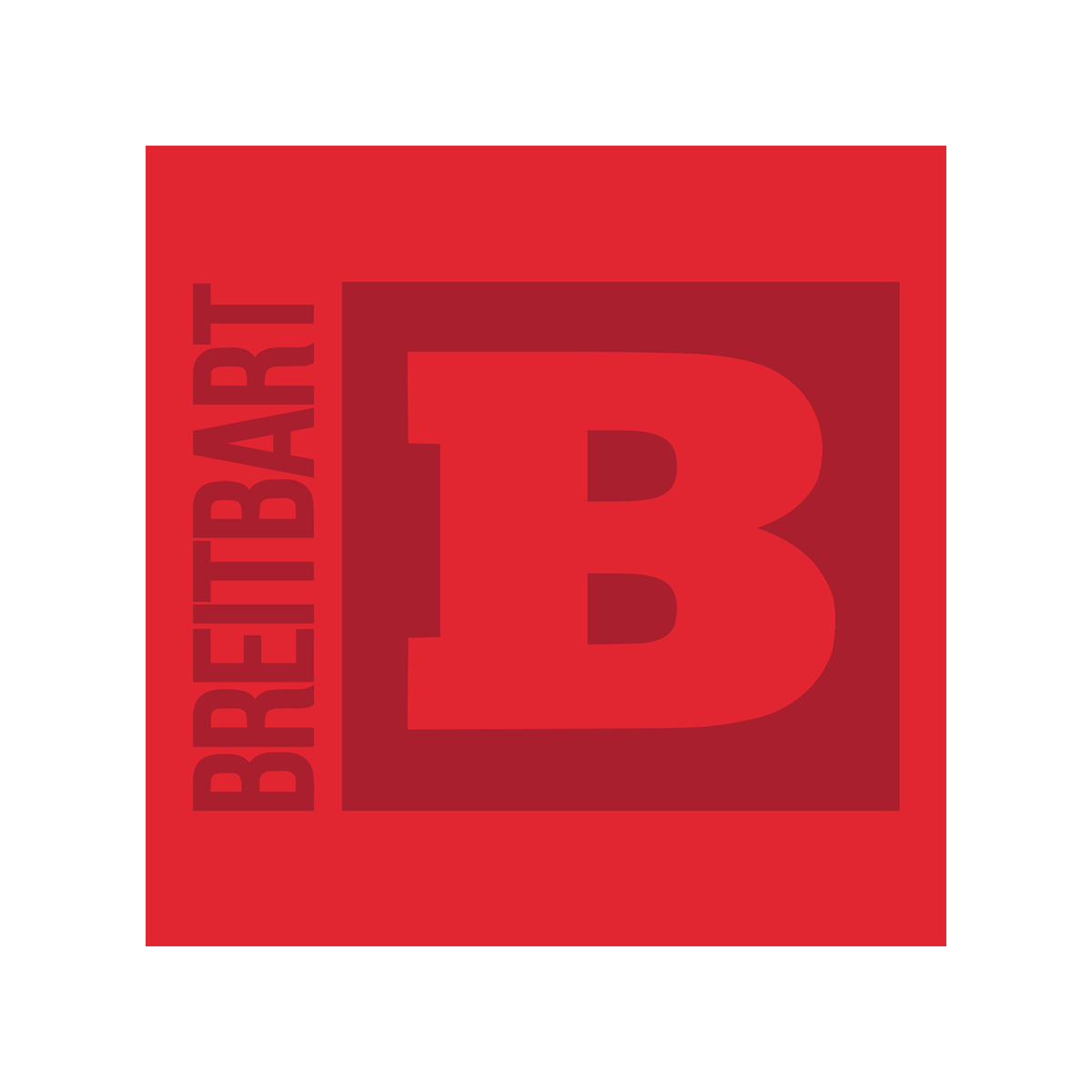 Breitbart Logo - Breitbart Logo T-Shirt - Red