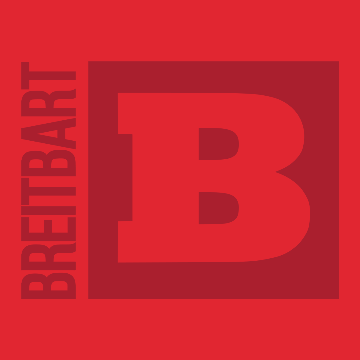 Breitbart Logo - Official Breitbart Logo T-Shirt - Red