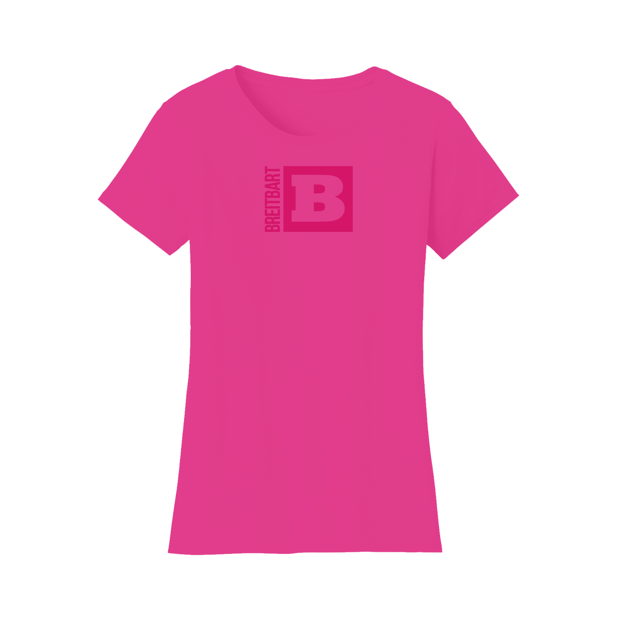 Breitbart Logo - Official Breitbart Logo Women's T-Shirt - Pink