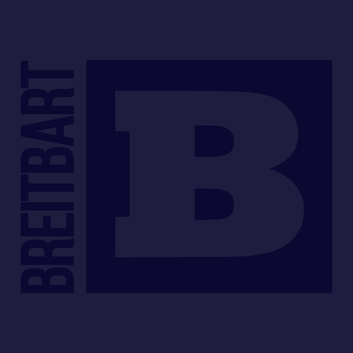 Breitbart Logo - Official Breitbart Logo Women's T-Shirt - Navy