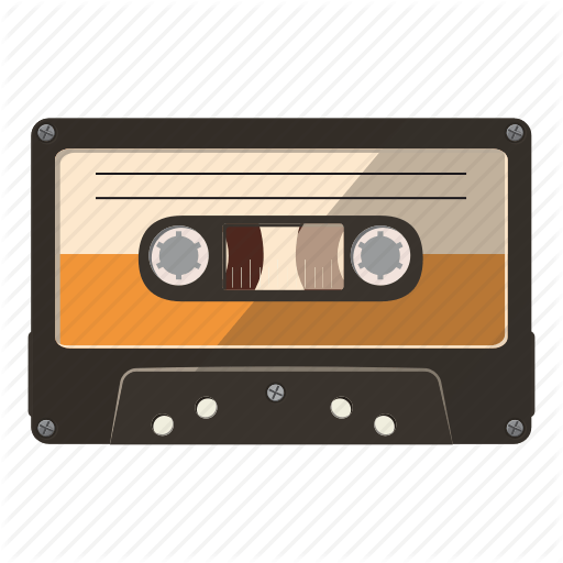 Cassette Logo - 'Hipster items'