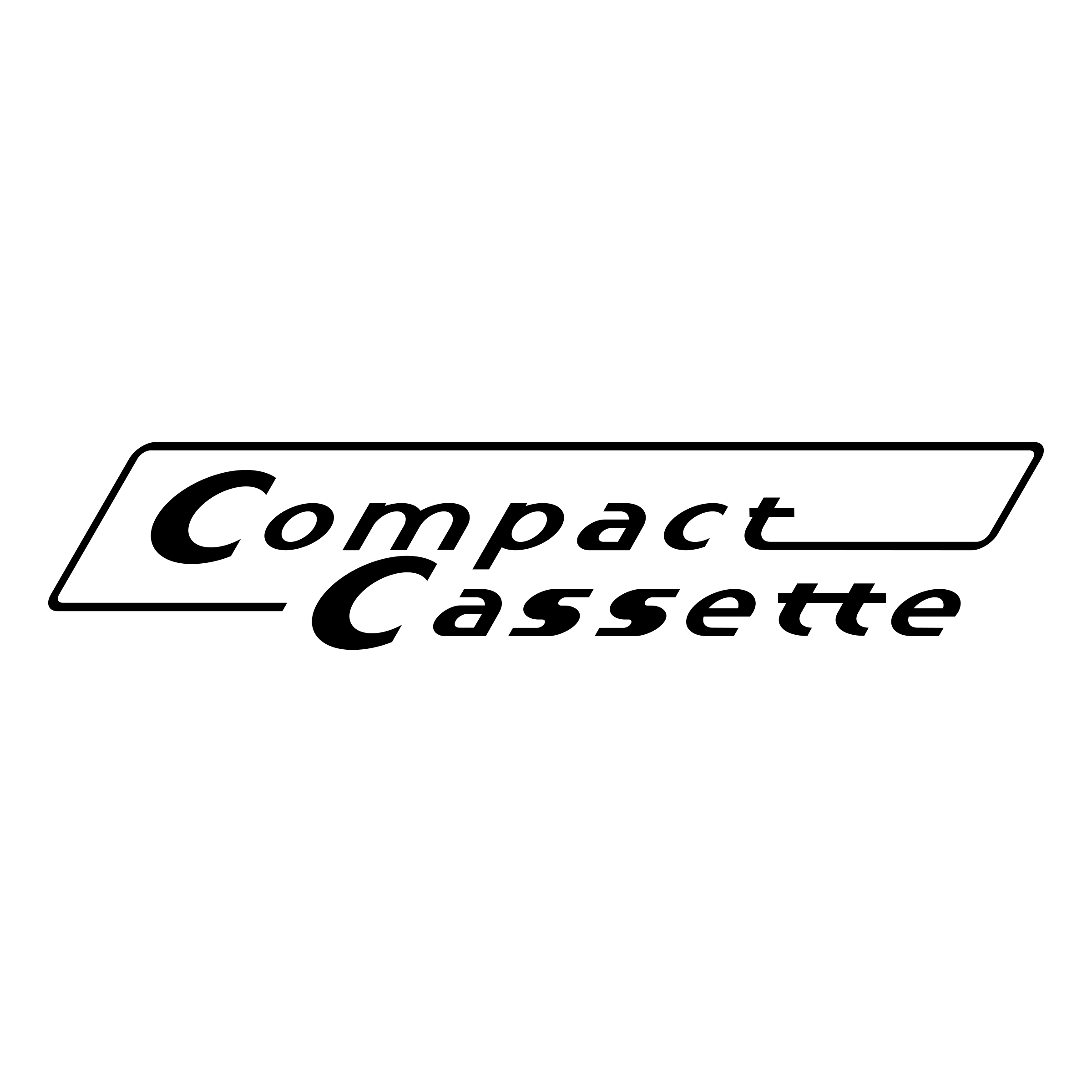Cassette Logo - Compact Cassette Logo PNG Transparent & SVG Vector - Freebie Supply