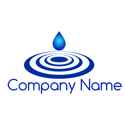 Ripple Logo - Water Drop Ripple Logo Generator Maker