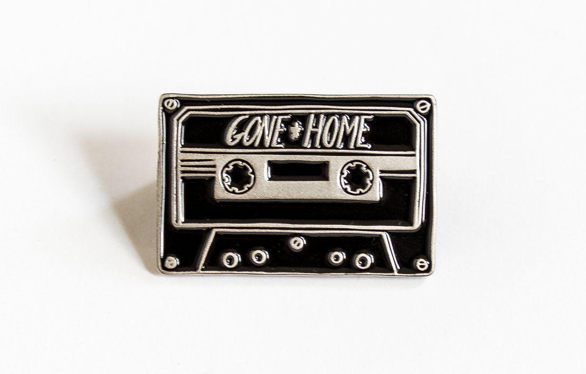 Cassette Logo - SOLD OUT Gone Home Cassette Tape Pin