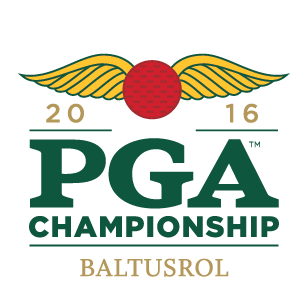 Baltusrol Logo - This week's PGA Championship logo looks like a Harry Potter snitch