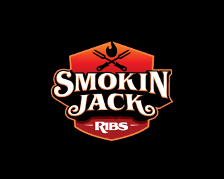 Smokin' Logo - Logopond, Brand & Identity Inspiration (Smokin Jack Ribs)