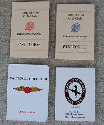 Baltusrol Logo - Playing the Golf Courses in The World: Winged Foot