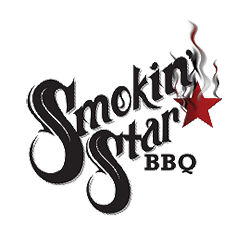 Smokin' Logo - Smokin Star BBQ. Provo Towne Centre. Provo, UT