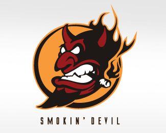 Smokin' Logo - Smokin' Devil Designed