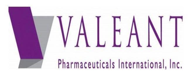 Valeant Logo - Valeant Shares Tank on Report that It May Restate Financial Results -