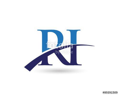 RI Logo - RI Logo Letter Swoosh