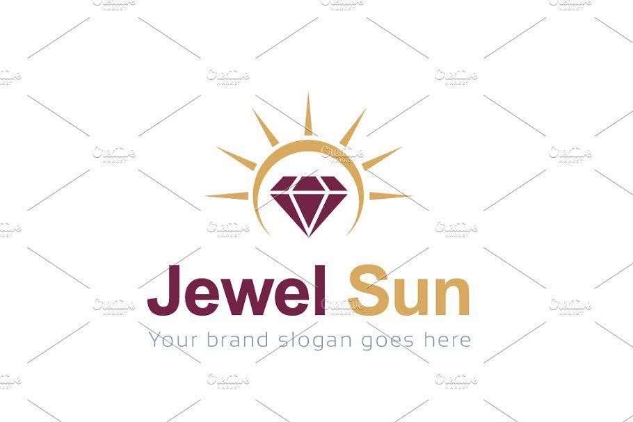 Jewel Logo - Jewel Sun Logo Template Logo Templates Creative Market