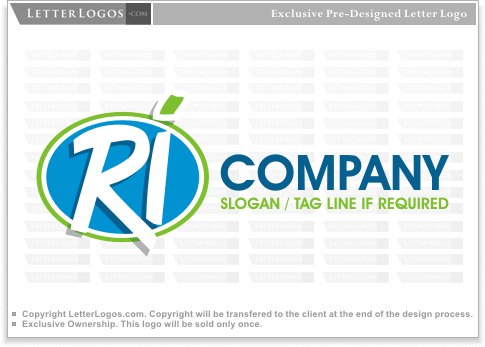 RI Logo - Letters RI Logo ( R Logo18 )