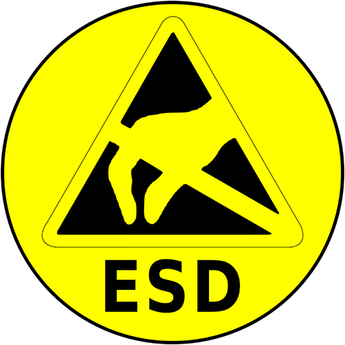 ESD Logo - ESD Floor Sign