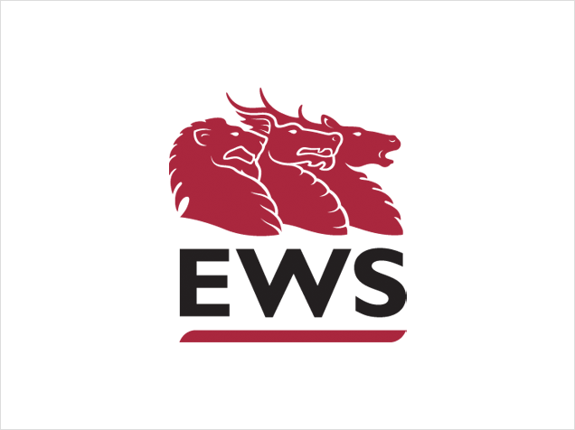 EWS Logo - EWS for English, Welsh and Scottish Railways. Branding