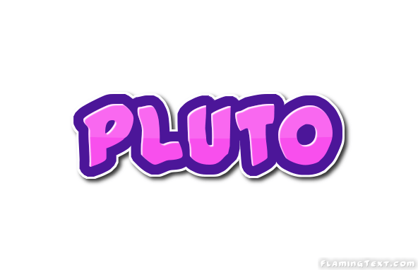 Pluto Logo - Pluto Logo | Free Logo Design Tool from Flaming Text