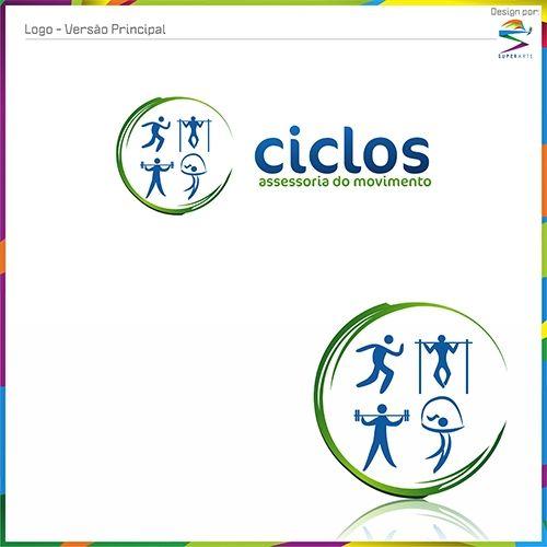 Ciclos Logo - CICLOS - ASSESSORIA DO MOVIMENTO | Criação de Logo Para Saúde & Nut...