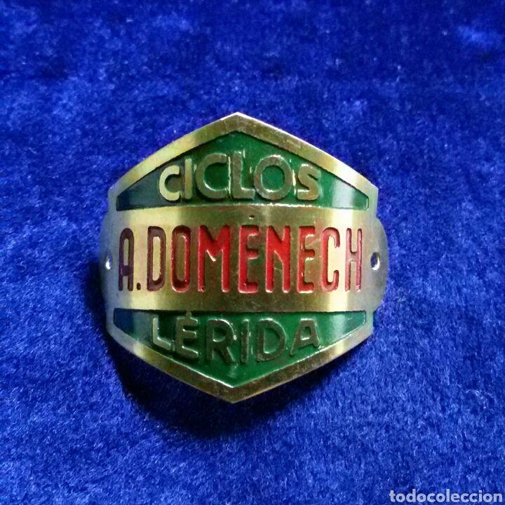 Ciclos Logo - Antigua placa chapa bicicleta ciclos a. domenec - Sold through ...