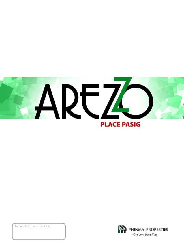 Arezzo Logo - Arezzo place pasig logo