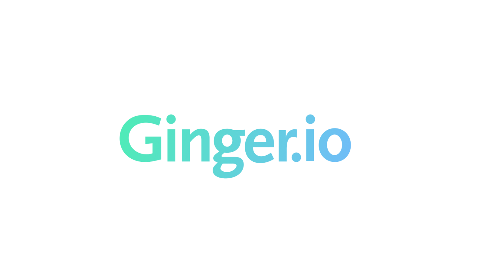 Ginger.io Logo - Ginger.io