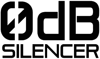 Silencer Logo - 0dB Airgun Silencer 160S Black With 1 2 UNF