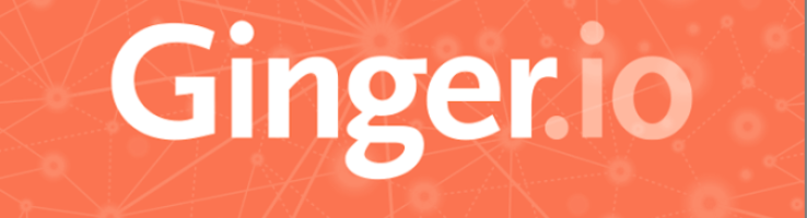 Ginger.io Logo - Ginger.io: striking a balance between humans and technology