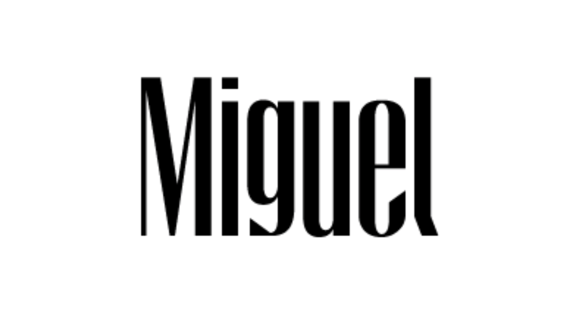Miguel Logo - Logo Splish Sticker by Miguel for iOS & Android
