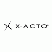 X-Acto Logo - X Acto. Brands Of The World™. Download Vector Logos And Logotypes