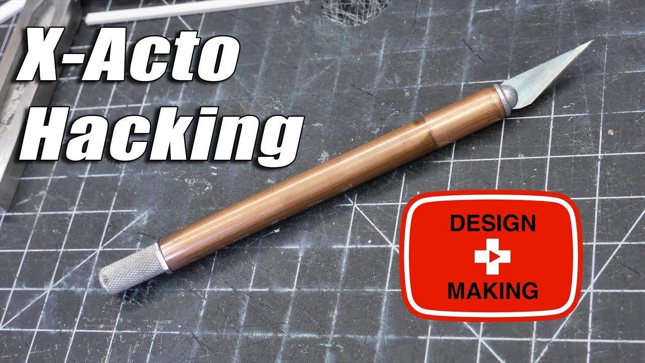 X-Acto Logo - X ACTO Knife Hack Brilliant!