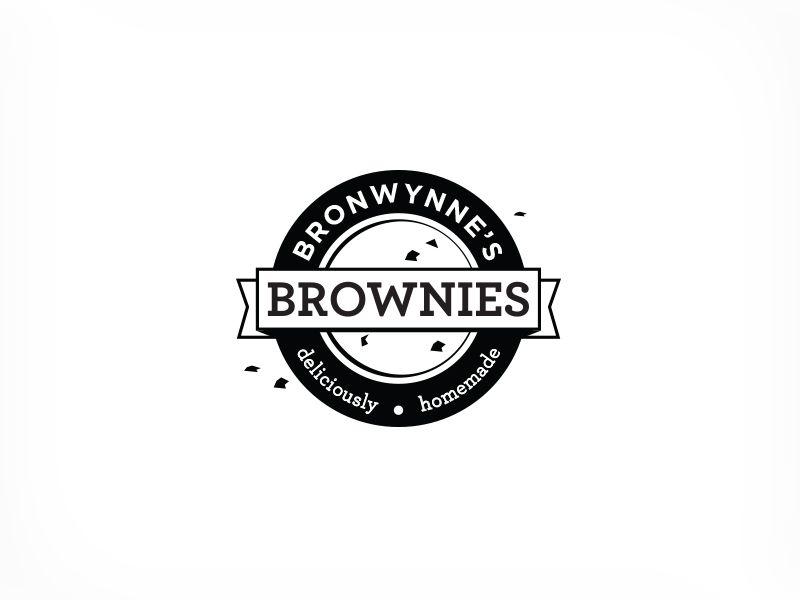Brownie Logo - Bronwynnes Brownies Logo | Logos | Logos, Brownies, Logos design