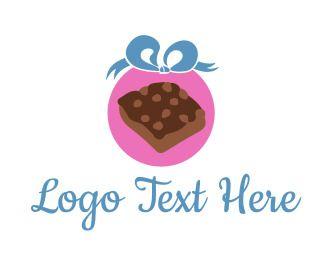 Brownie Logo - Chocolate Brownie Logo