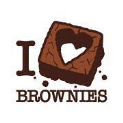 Brownie Logo - I Heart Brownies | joel in 2019 | Brownies, Cake logo, Logos