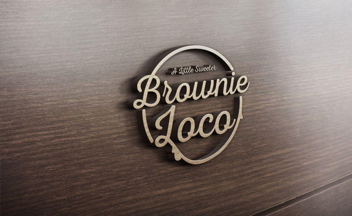 Brownie Logo - Whyte Company | Brownie Loco Logo Designing and Branding