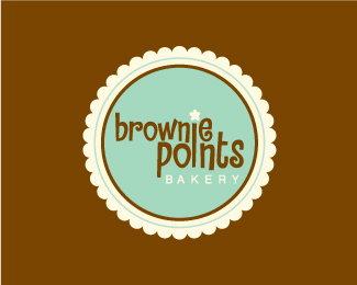 Brownie Logo - Logopond - Logo, Brand & Identity Inspiration (Brownie Points Bakery)